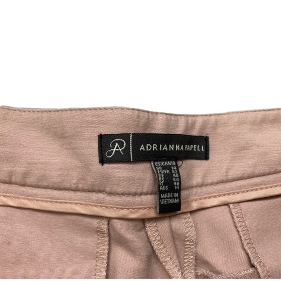 ADRIANNA Pappell Kate fit cropped pant in pastel millennial pink - Picture 9 of 10